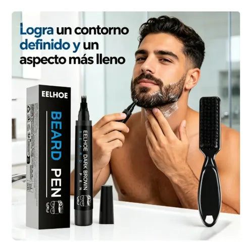 PEN BEARD - LAPIZ PARA BARBA NATURAL E IMPERMEABLE