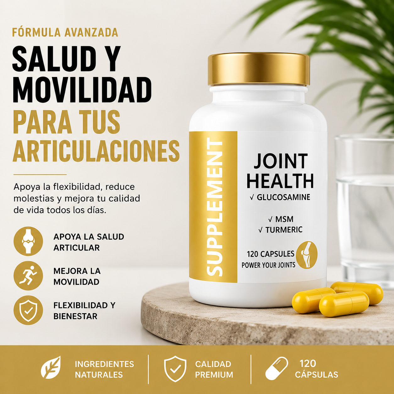 JOINT HEALTH SUPLEMENTO - Cuida Tus Articulaciones Cada Día ⭐
