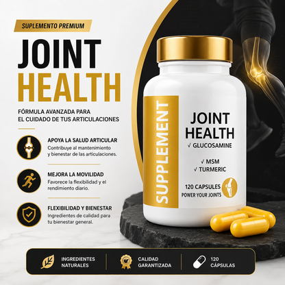 JOINT HEALTH SUPLEMENTO - Cuida Tus Articulaciones Cada Día ⭐